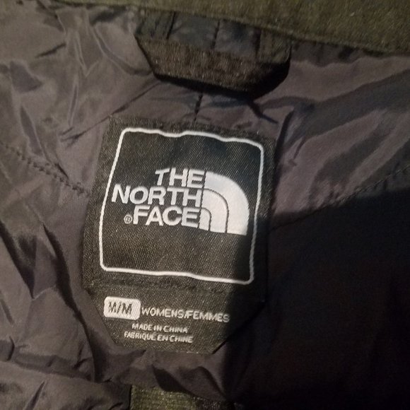 North Face Womens Medium Snowboard Winter Snow Ski Pants Black Bib Bibs Suit M